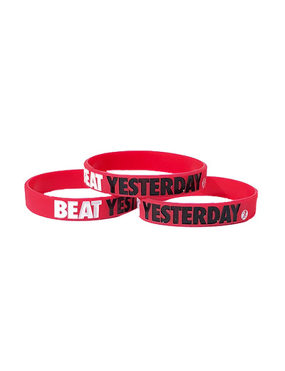 Beat Yesterday (Wristband) - Red