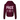 Set The Pace Women's Maroon Crop Hoodie