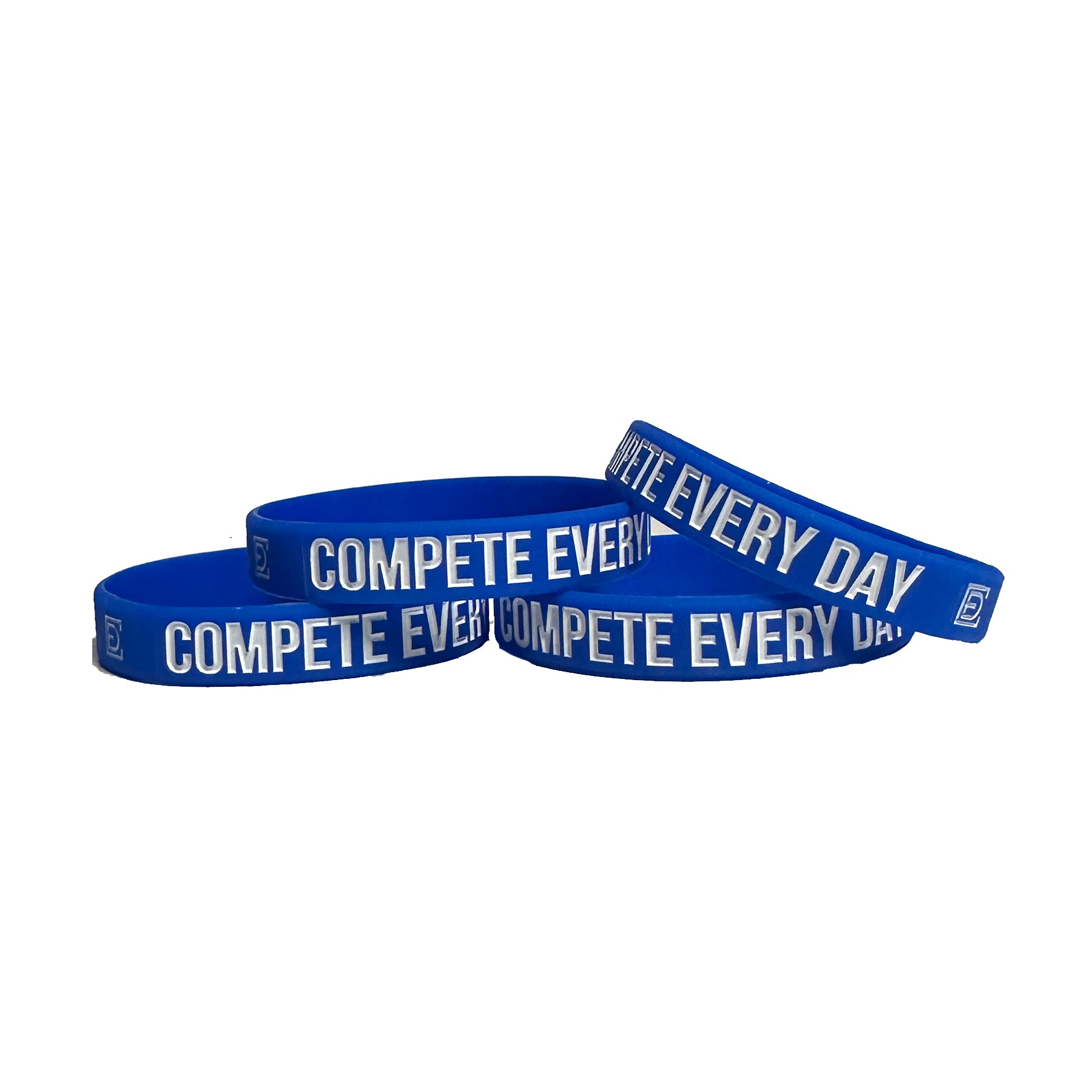 Compete Every Day Wristband - Blue
