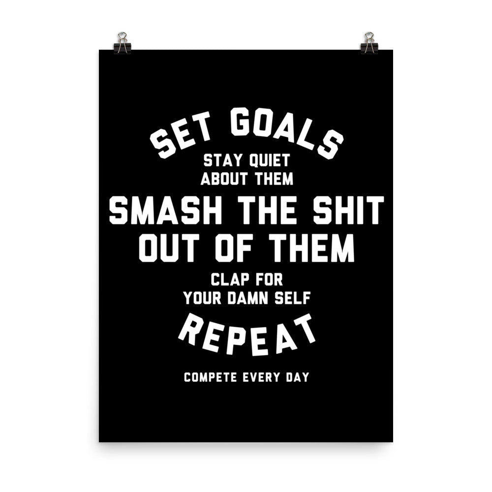 Set Goals (Poster)